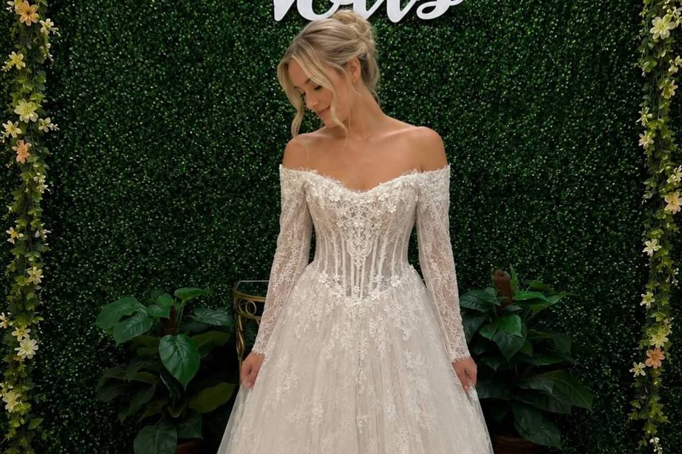 Pure Bridal Elegance🥂