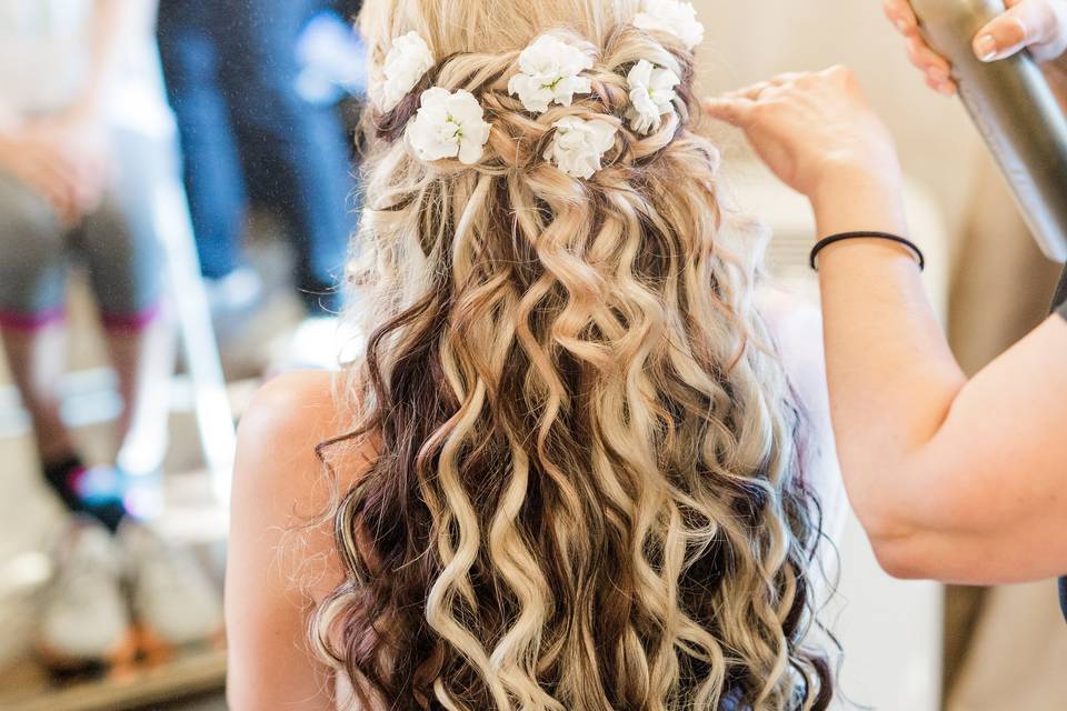 Wedding Hair by Liz