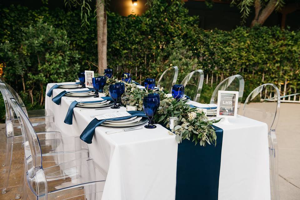 Vision events - alcazar palm springs weddingblue