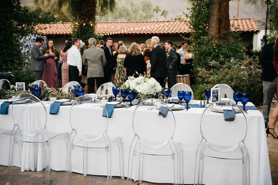 Vision events - alcazar palm springs weddingblue