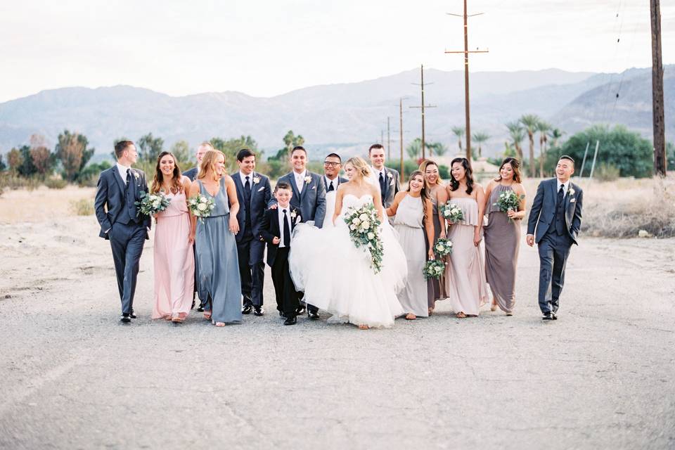 Vision events - signage hacienda sumaria - rancho mirage wedding