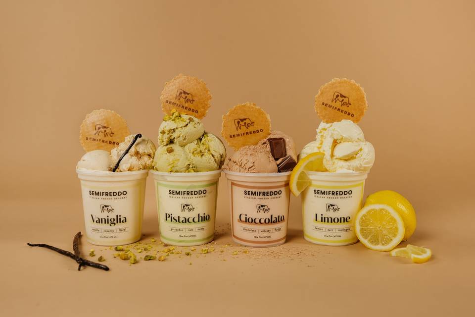 Pints of Semifreddo