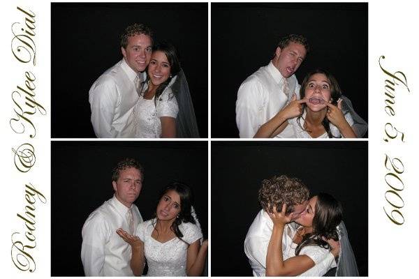 Chicago Wedding Photo Booth from Photo Booth Express - Grid Option