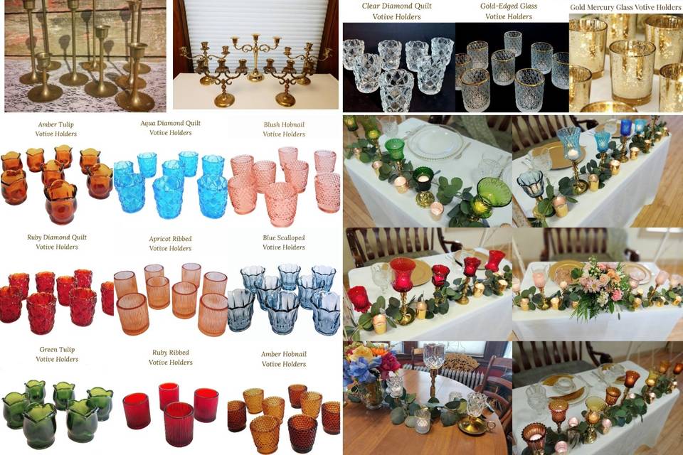Our Candleholder Options