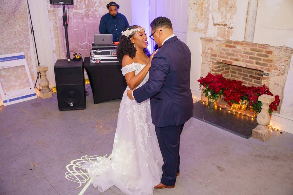 First Dance in the Ballroom