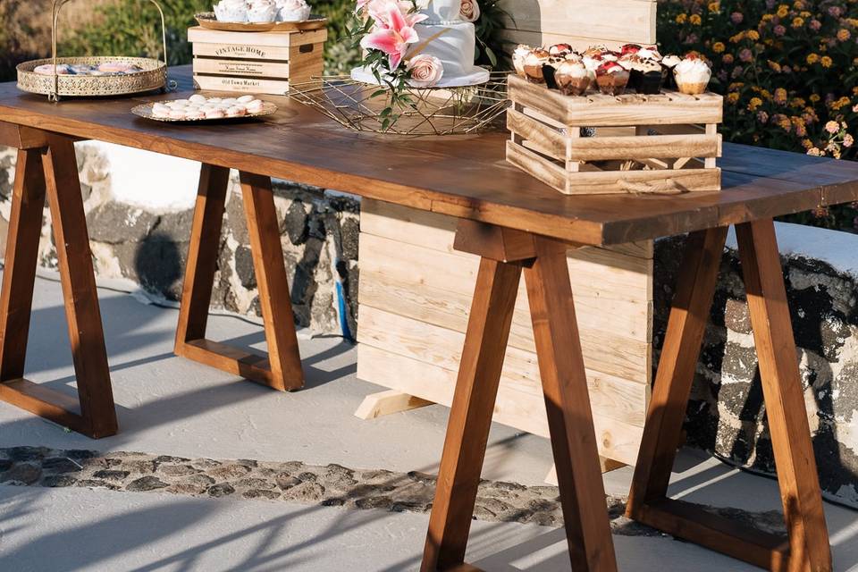 Dessert Tables and Signage