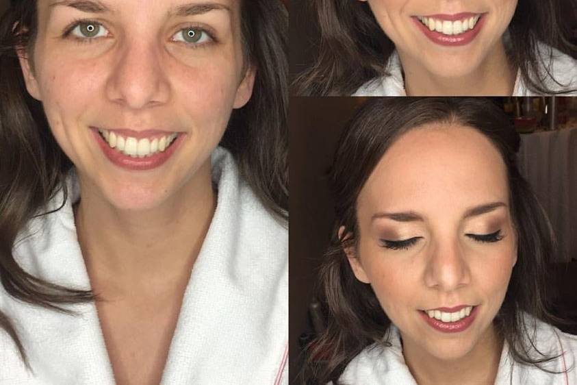 Makeup for the bride
