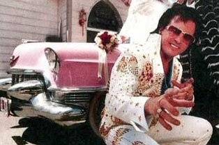 Elvis Pink Cadillac Wedding