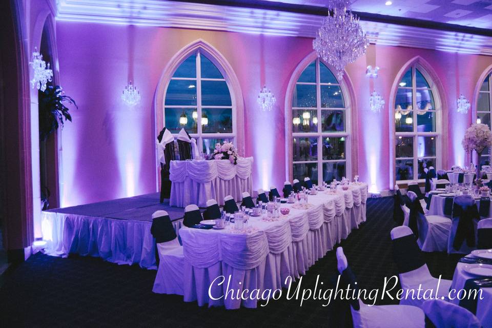 Chicago Uplighting Rental