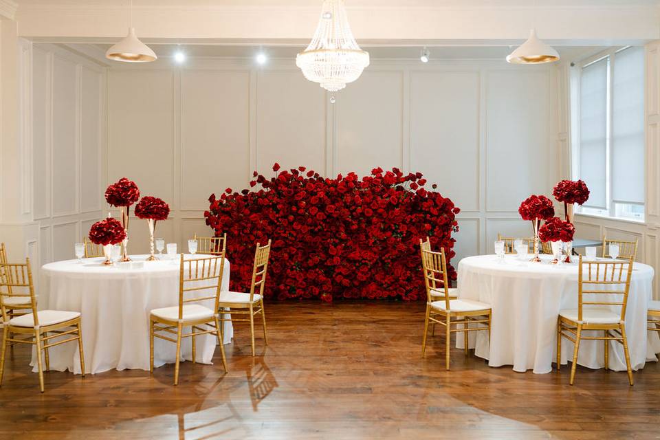Reception Decor