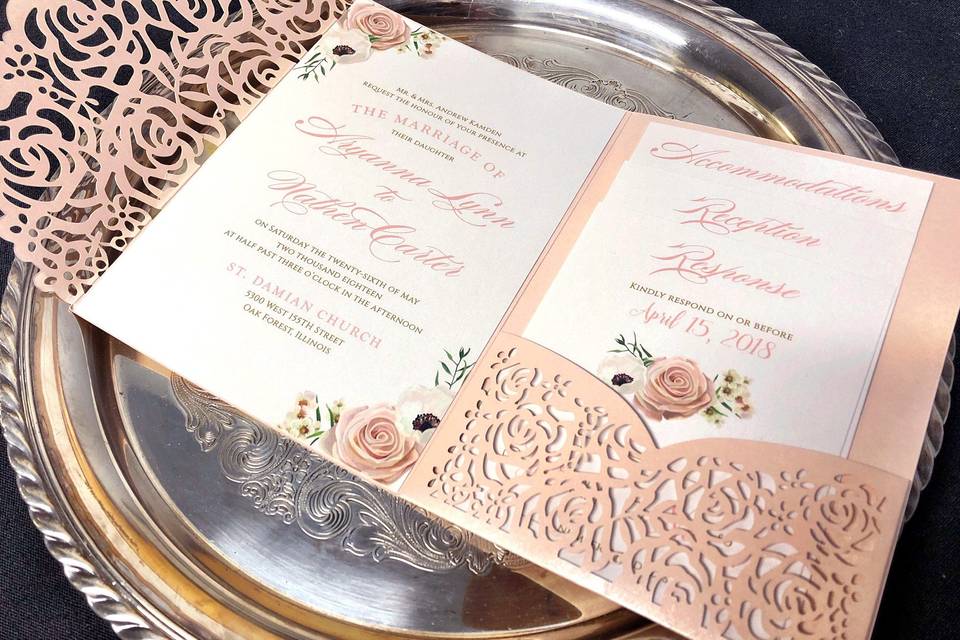 Rose Laser Cut