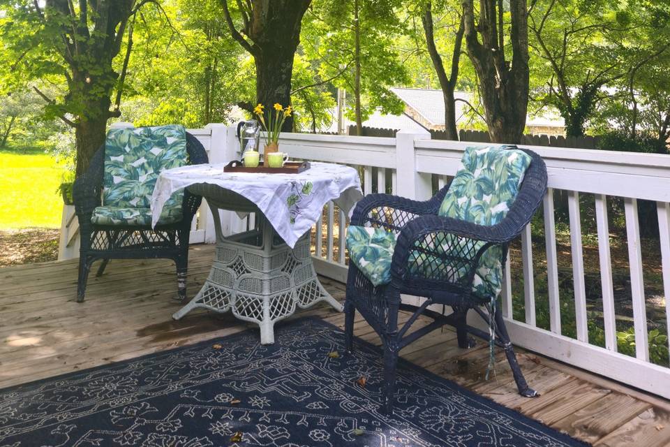 Deck and Seating