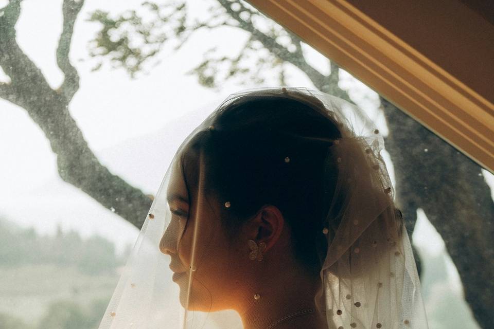 Sarah in Window