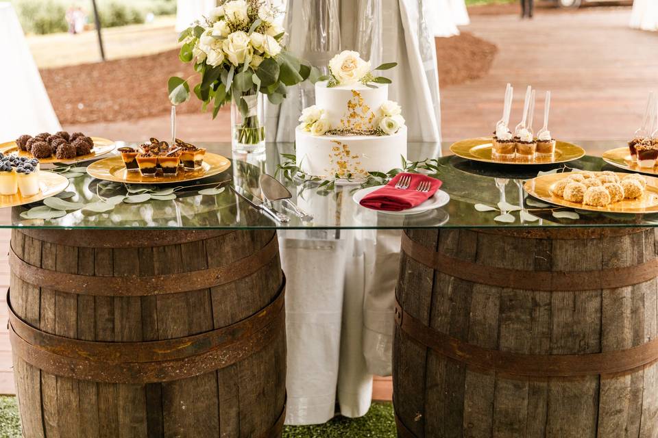 Barrels and Cake