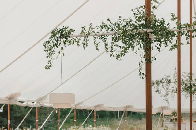 Tented reception
