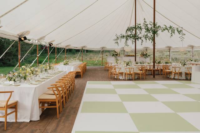 Tented reception