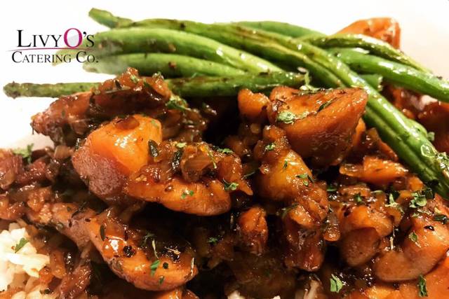 Bourbon chicken