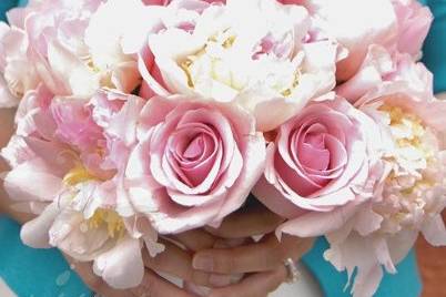 Cotton candy Pink Wedding Bouquet