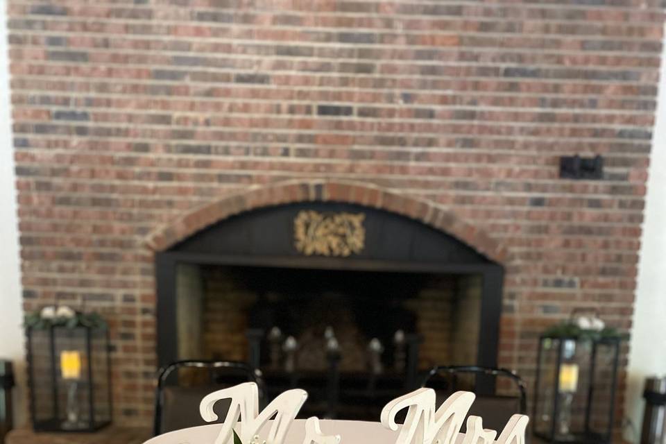 Reception Table