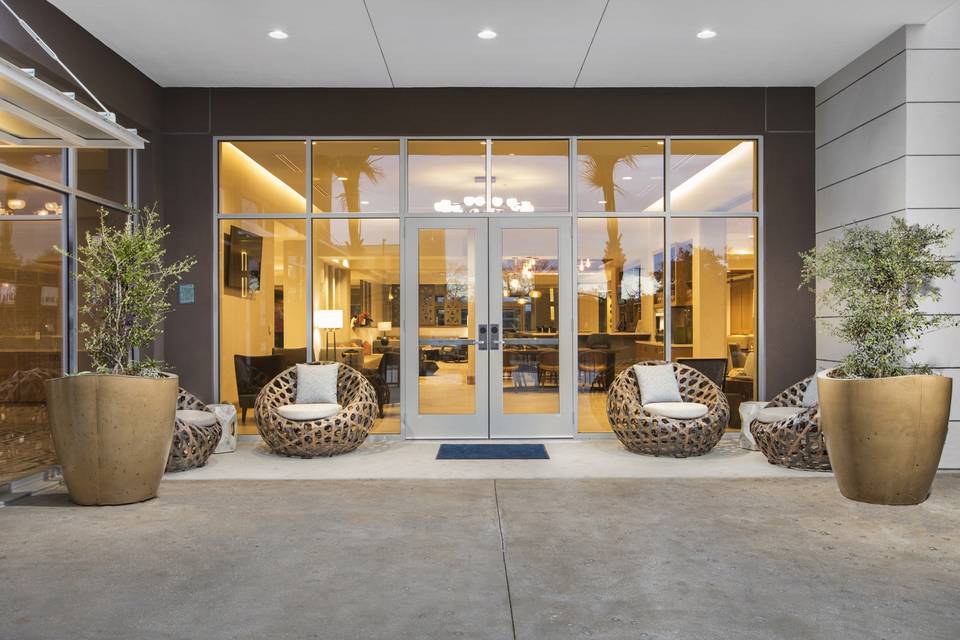 Patio Entrance