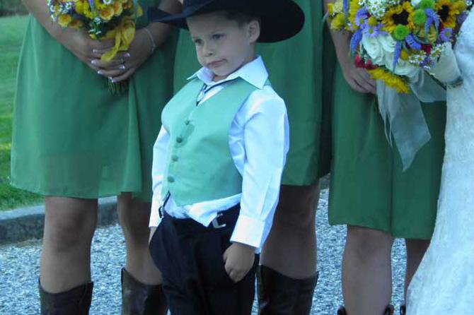 Cutest ring bearer ever!