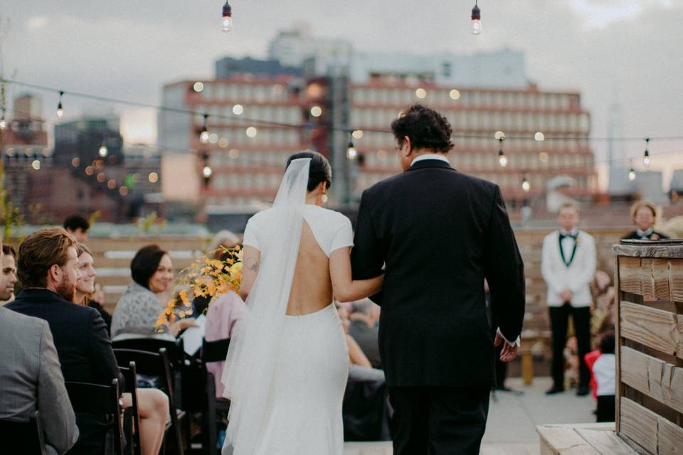 Rooftop Ceremony