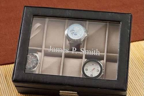 Personalized watch keepsake Box