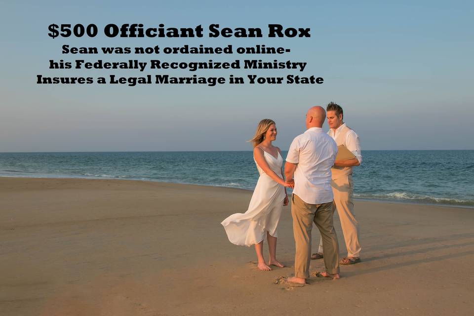 $500 Officiant Sean Rox