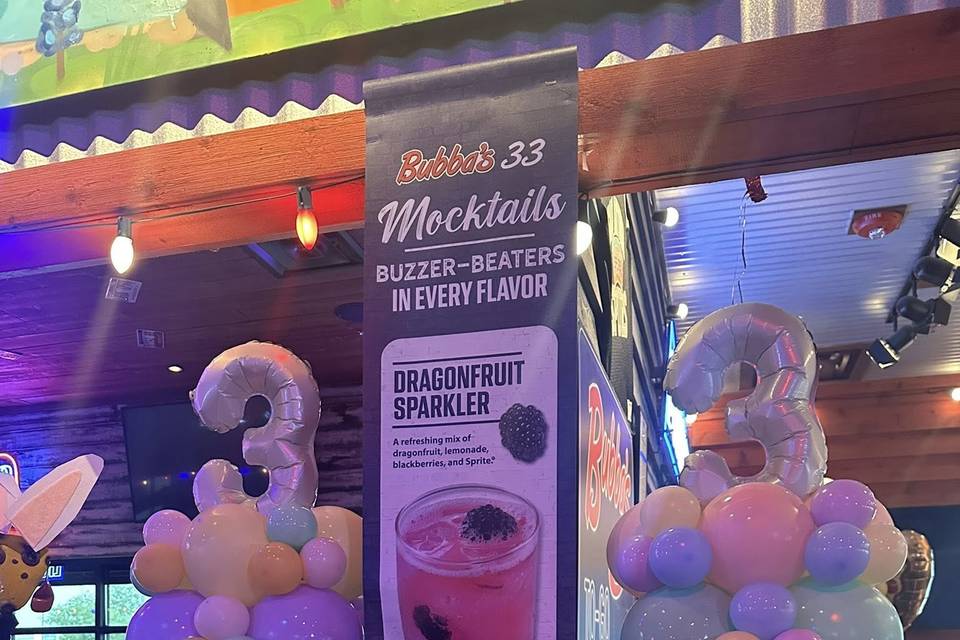 Bubbas Balloon Centerpiece