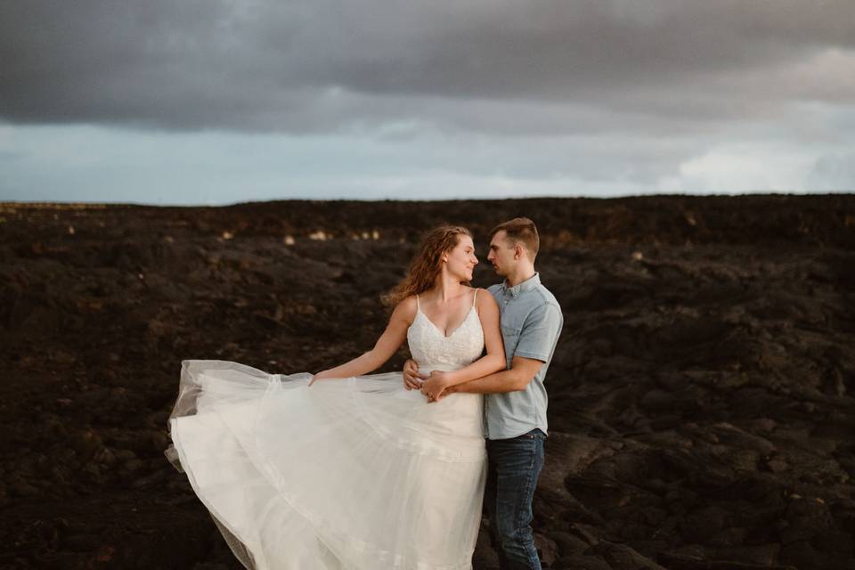 Big Island, Hawaii elopement