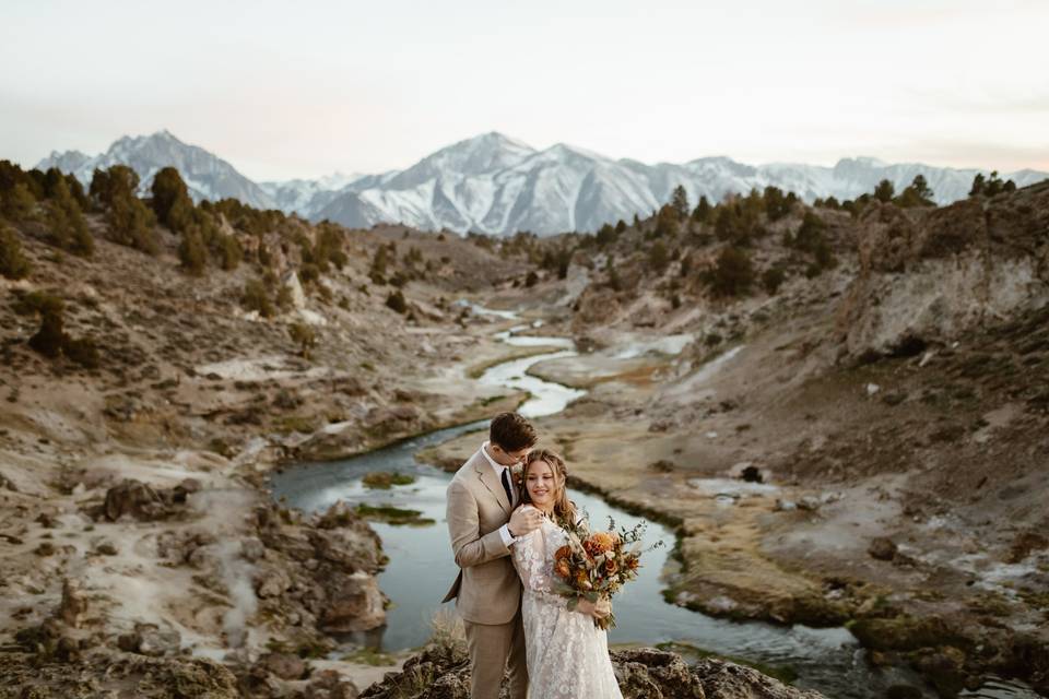 Mountain elopement