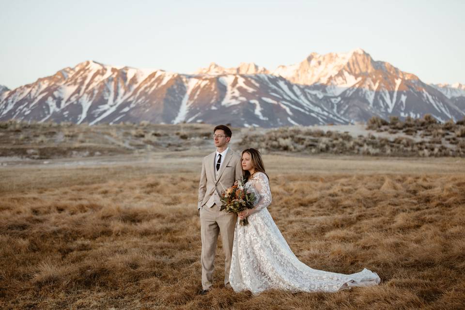 Mountain elopement