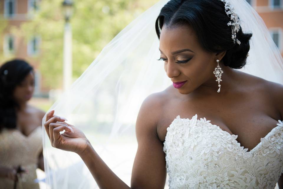 Bridal portrait