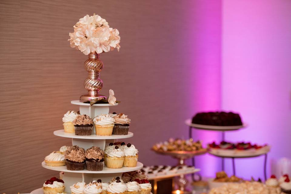 The cupcake table