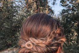 Boho updo