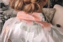 Classic low updo