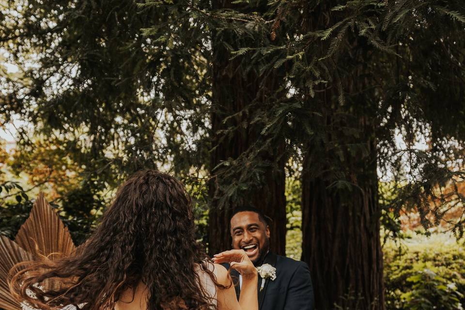O + V Wedding