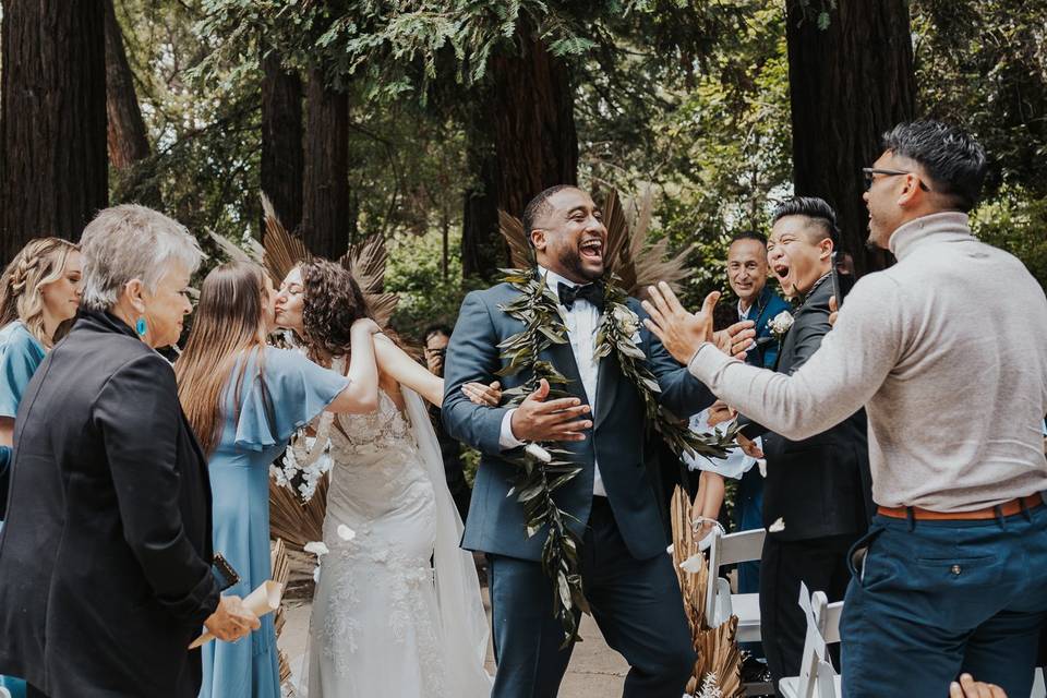 O + V Wedding