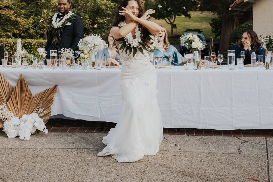 O + V Wedding