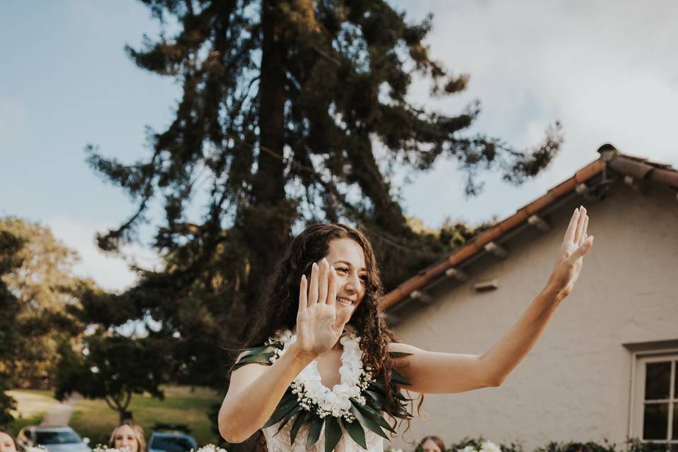 O + V Wedding