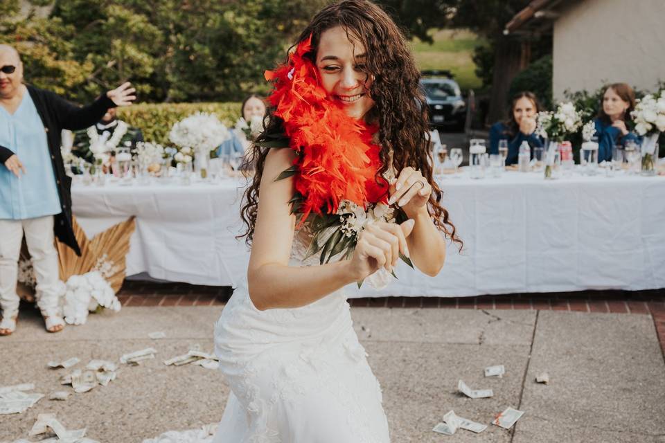O + V Wedding