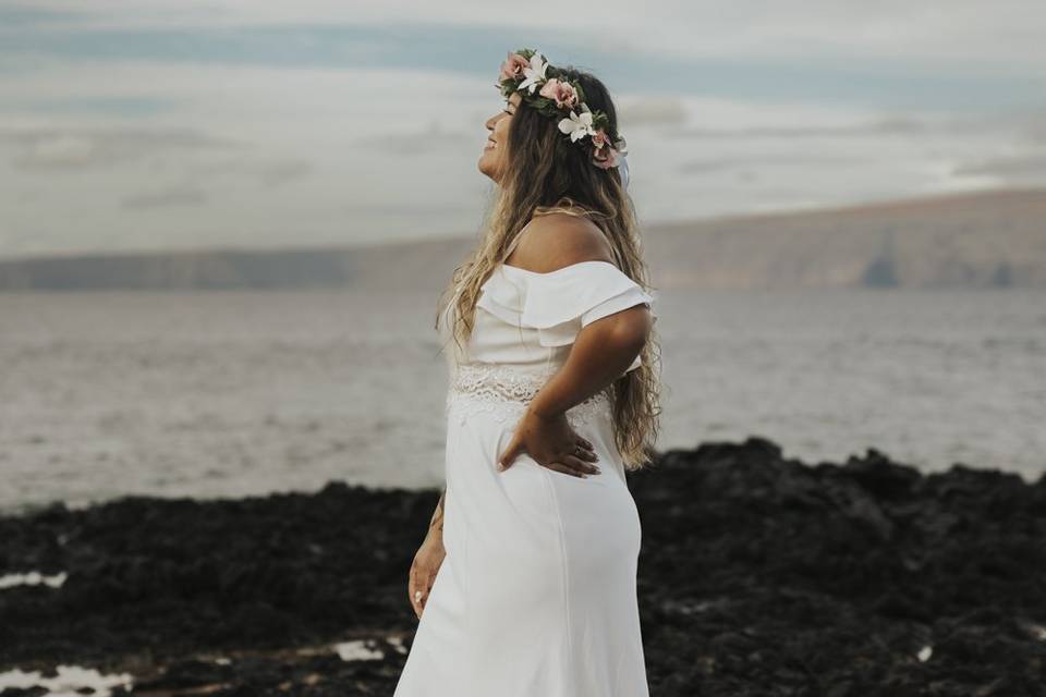 J + R Hawaii Elopement