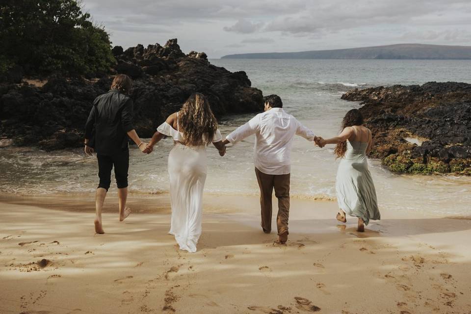 J + R Hawaii Elopement