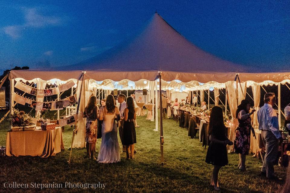 Reception lighting