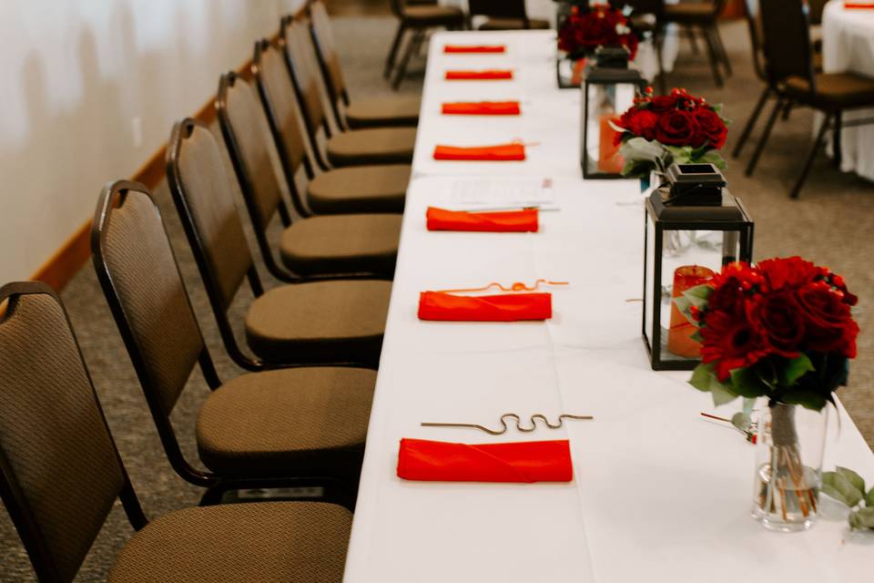 Head table