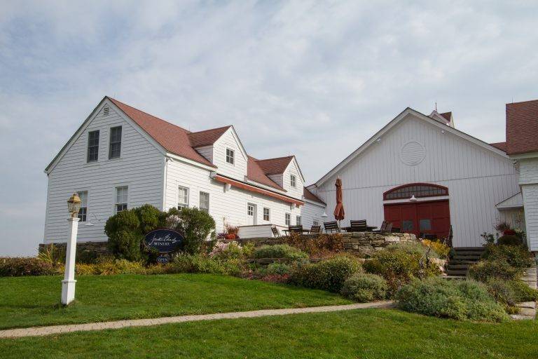 Jonathan Edwards Winery's frontyard