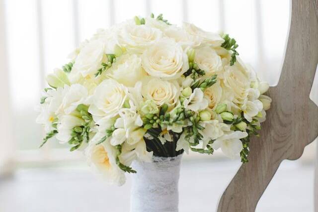 The white bouquet