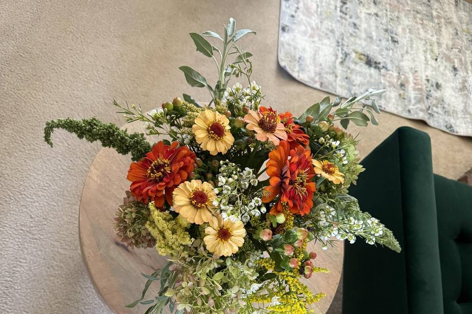 Seed to vase farmer florist