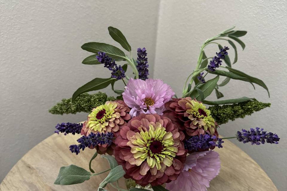 Seed to vase farmer florist