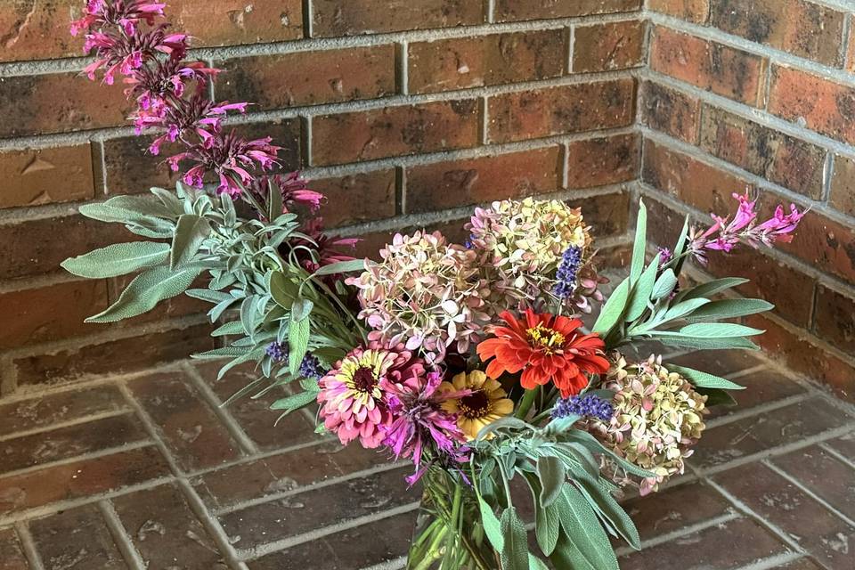 Seed to vase farmer florist